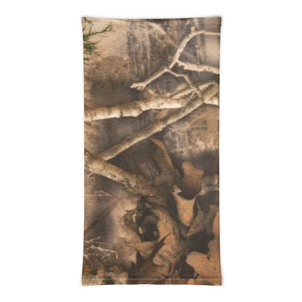 Cache-cou chasseurs camouflage bois d'automne - look nature et aventure
