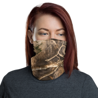 Thumbnail for Cache-cou chasseurs camouflage bois d'automne - accessoire de mode unique