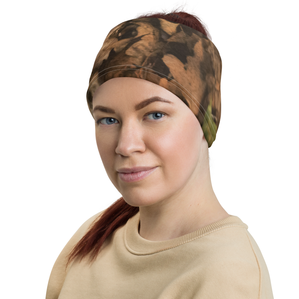 Cache-cou chasseurs camouflage bois d'automne - confort et style