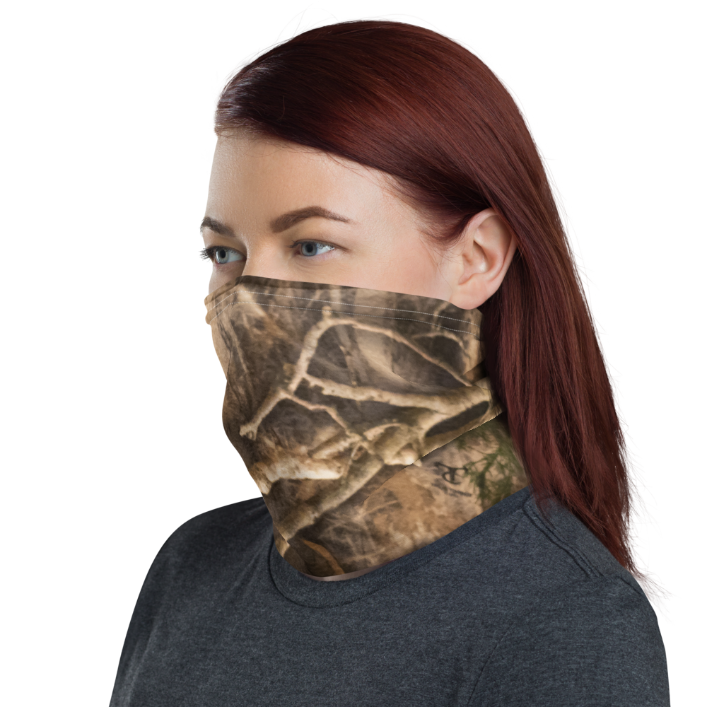 Cache-cou chasseurs camouflage bois d'automne - pour les passionnés de nature