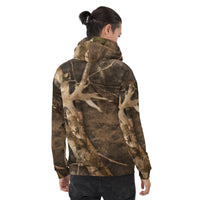 Thumbnail for Sweatshirt camo bois d'Automne chasseur - définition humoristique dos
