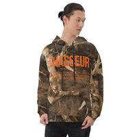 Thumbnail for Sweatshirt camo bois d'Automne chasseur - définition humoristique dos