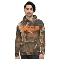 Thumbnail for Sweatshirt camo bois d'Automne chasseur - définition humoristique face