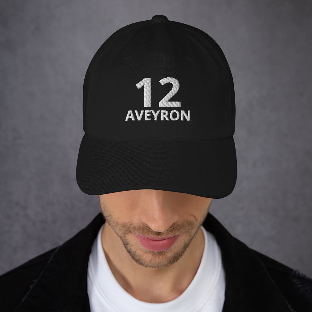 Aveyron 12 - Casquette Brodé Baseball