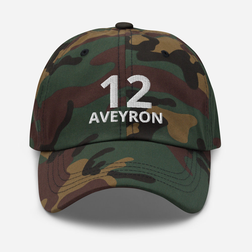 Aveyron 12 - Casquette Brodé Baseball