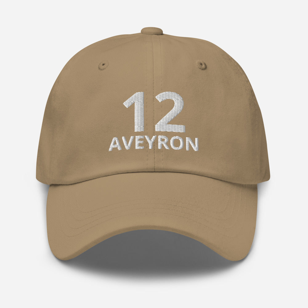 Aveyron 12 - Casquette Brodé Baseball