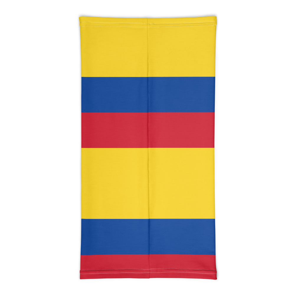 Cache-cou Colombie - Accessoire polyvalent et fun