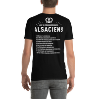 Thumbnail for Alsaciens - 10 commandements - T-shirt Standard - Ici & Là - T-shirts & Souvenirs de chez toi