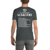 Thumbnail for Alsaciens - 10 commandements - T-shirt Standard - Ici & Là - T-shirts & Souvenirs de chez toi