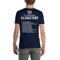 Thumbnail for Alsaciens - 10 commandements - T-shirt Standard - Ici & Là - T-shirts & Souvenirs de chez toi