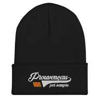 Thumbnail for Bonnet homme Provence noir - Prouvençau per sempre