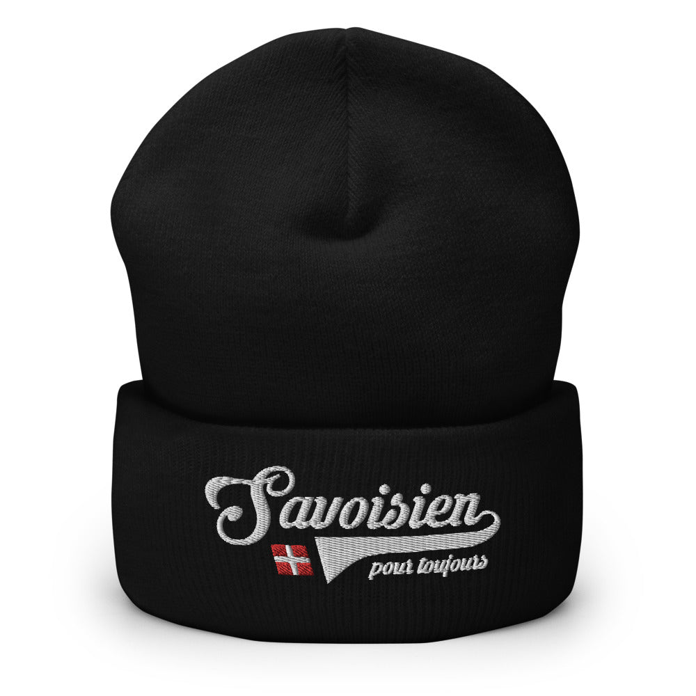 Bonnet Savoie rouge dos - Savoisien pour toujours
