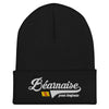 Bonnet Béarn noir - Fierté brodée pour l'hiver