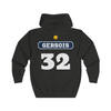 Hoodie Gersois noir - Cadeau humour pour un Gersois