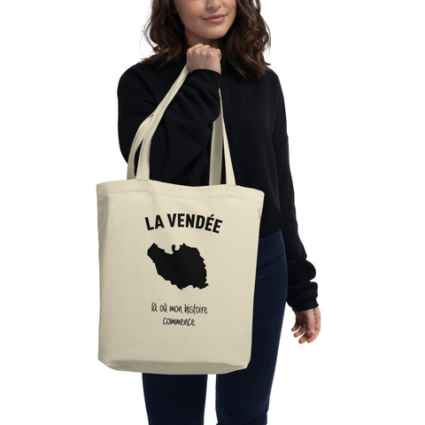 La Vendée là où mon histoire commence - Poche / Sac Tot Bag écologique