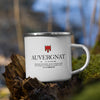 Mug Auvergne émaille - définition humoristique