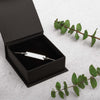 Bracelet Bretagne noir rhodium - Breizh eo ma bro