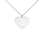 Collier Coeur - Te Amo Portugaise en argent sterling - Ici & Là - T-shirts & Souvenirs de chez toi