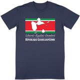 T-shirt République Guadeloupéenne - Coton bio IMprimé fr