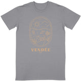 T-shirt Vendée 85 - design marin - Coton bio 