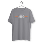 1992 - T-shirt cadeau anniversaire année de naissance 1992 Best of - coton bio - imprimé fr