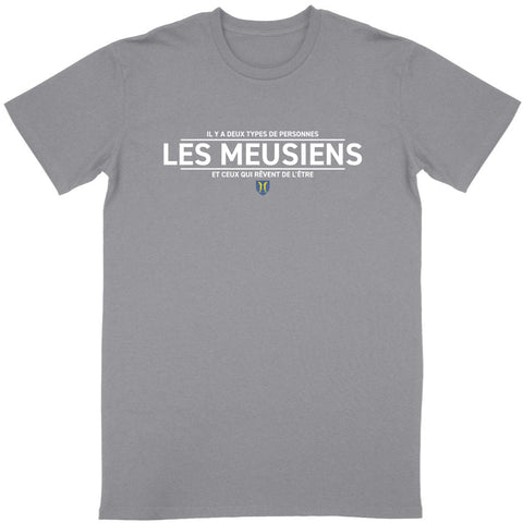 Les Meusiens, Lorraine Deux types - T-shirt cadeau humour