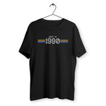 1968 - T-shirt cadeau anniversaire année de naissance 1990 Best of - coton bio - imprimé fr
