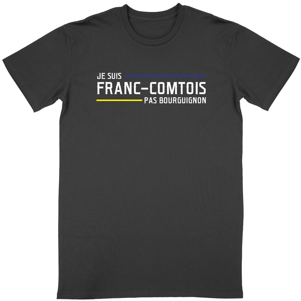 Franc Comtois pas Bo rguignon T shirt coton bio Ici L T