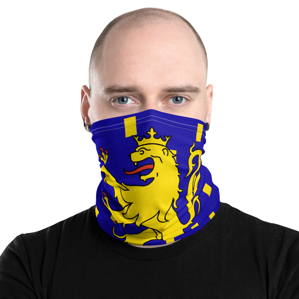Masque Franc-comtois, Franc-comtoise - Cache-cou - Bandeau au blason comtois - Ici & Là - T-shirts & Souvenirs de chez toi