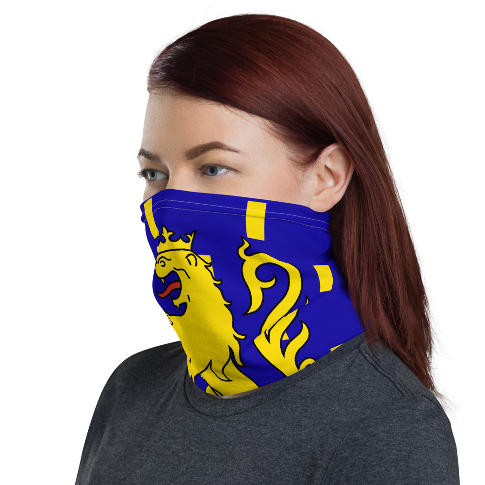 Masque Franc-comtois, Franc-comtoise - Cache-cou - Bandeau au blason comtois - Ici & Là - T-shirts & Souvenirs de chez toi