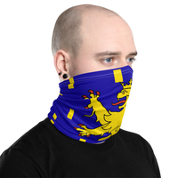 Thumbnail for Masque Franc-comtois, Franc-comtoise - Cache-cou - Bandeau au blason comtois - Ici & Là - T-shirts & Souvenirs de chez toi