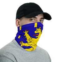 Thumbnail for Masque Franc-comtois, Franc-comtoise - Cache-cou - Bandeau au blason comtois - Ici & Là - T-shirts & Souvenirs de chez toi