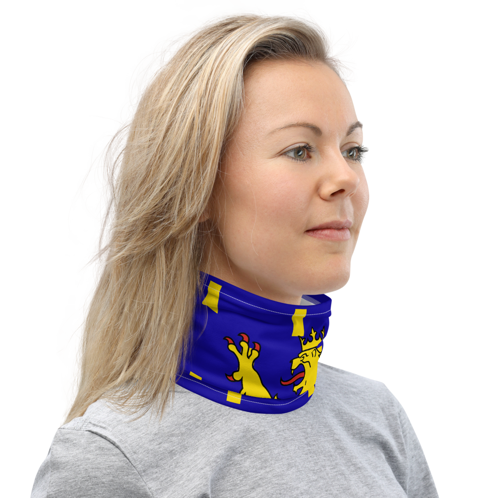 Masque Franc-comtois, Franc-comtoise - Cache-cou - Bandeau au blason comtois - Ici & Là - T-shirts & Souvenirs de chez toi