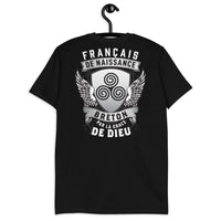 Thumbnail for T-shirt Bretagne gris sport - Français de naissance, Breton par grâce