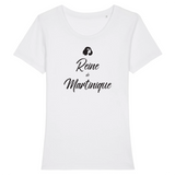 Reine de Martinique - T-shirt femme coton bio - Impression fr - Ici & Là - T-shirts & Souvenirs de chez toi