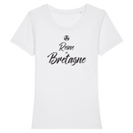 Reine de Bretagne - T-shirt femme 100 % coton BI0 - imprimé en fr - Ici & Là - T-shirts & Souvenirs de chez toi