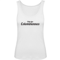 Thumbnail for Club des Colombiennes - Débardeur coton BIO -  Imprimé Fr - Ici & Là - T-shirts & Souvenirs de chez toi