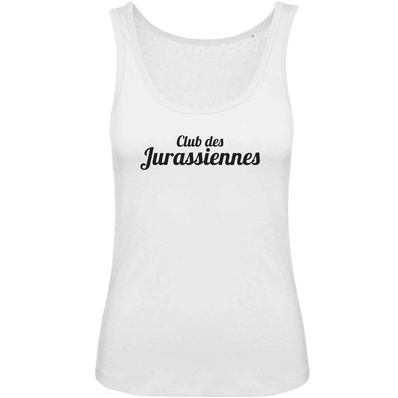 Club des Jurassiennes - Débardeur coton BIO -  Imprimé Fr - Ici & Là - T-shirts & Souvenirs de chez toi