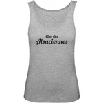 Club des Alsaciennes - Débardeur coton BIO -  Imprimé Fr - Ici & Là - T-shirts & Souvenirs de chez toi