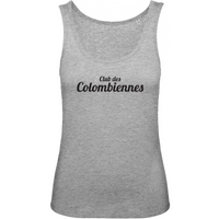 Thumbnail for Club des Colombiennes - Débardeur coton BIO -  Imprimé Fr - Ici & Là - T-shirts & Souvenirs de chez toi