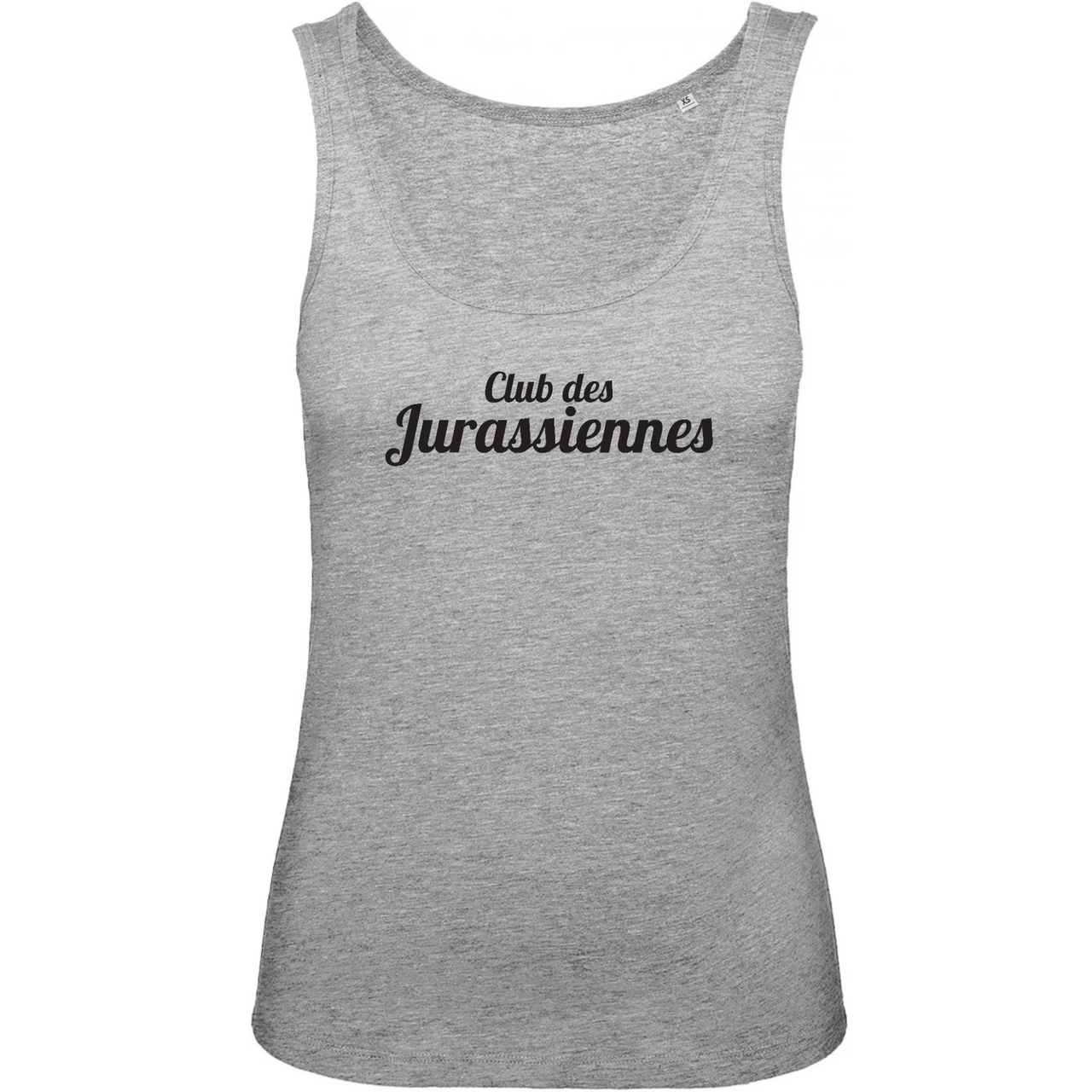 Club des Jurassiennes - Débardeur coton BIO -  Imprimé Fr - Ici & Là - T-shirts & Souvenirs de chez toi