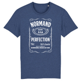 Normand vieilli à la perfection - T-shirt homme coton BIO - Imprimé en France - Ici & Là - T-shirts & Souvenirs de chez toi