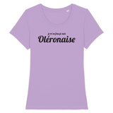 Je m'en fous je suis Oléronaise - T-shirt femme 100 % coton bio - imprimé fr - Ici & Là - T-shirts & Souvenirs de chez toi
