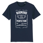 Normand vieilli à la perfection - T-shirt homme coton BIO - Imprimé en France - Ici & Là - T-shirts & Souvenirs de chez toi