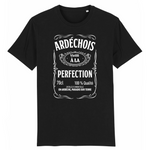 Ardéchois Vieilli à la perfection - T-shirt coton BIO - Imprimé dans le Midi - Ici & Là - T-shirts & Souvenirs de chez toi