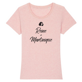 Reine de Martinique - T-shirt femme coton bio - Impression fr - Ici & Là - T-shirts & Souvenirs de chez toi