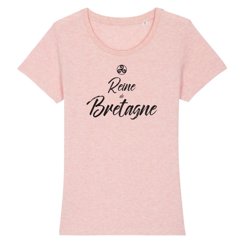 Reine de Bretagne - T-shirt femme 100 % coton BI0 - imprimé en fr - Ici & Là - T-shirts & Souvenirs de chez toi