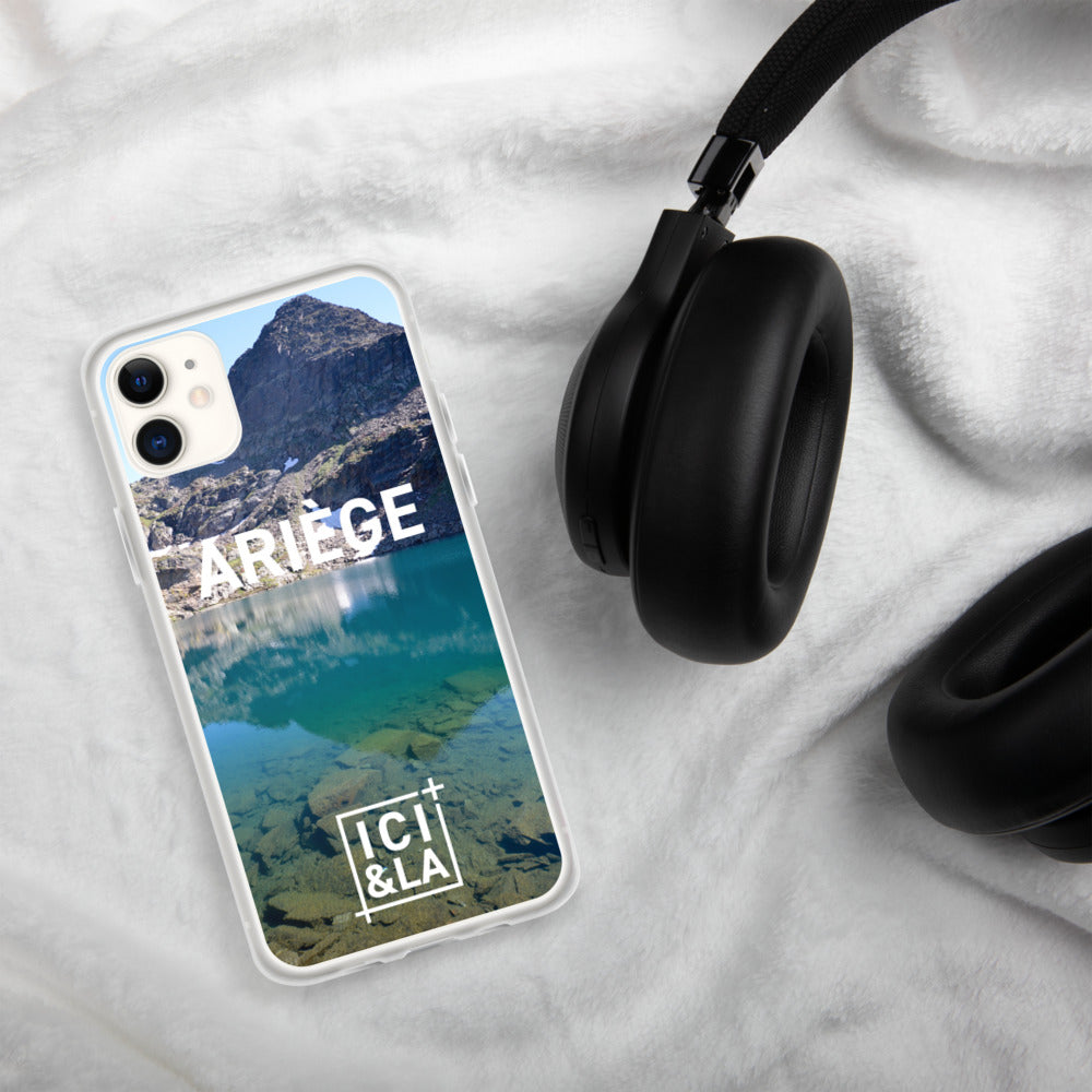 Coque iPhone - Ici & Là - Ariège - Étangs de la Gardelle - Ici & Là - T-shirts & Souvenirs de chez toi