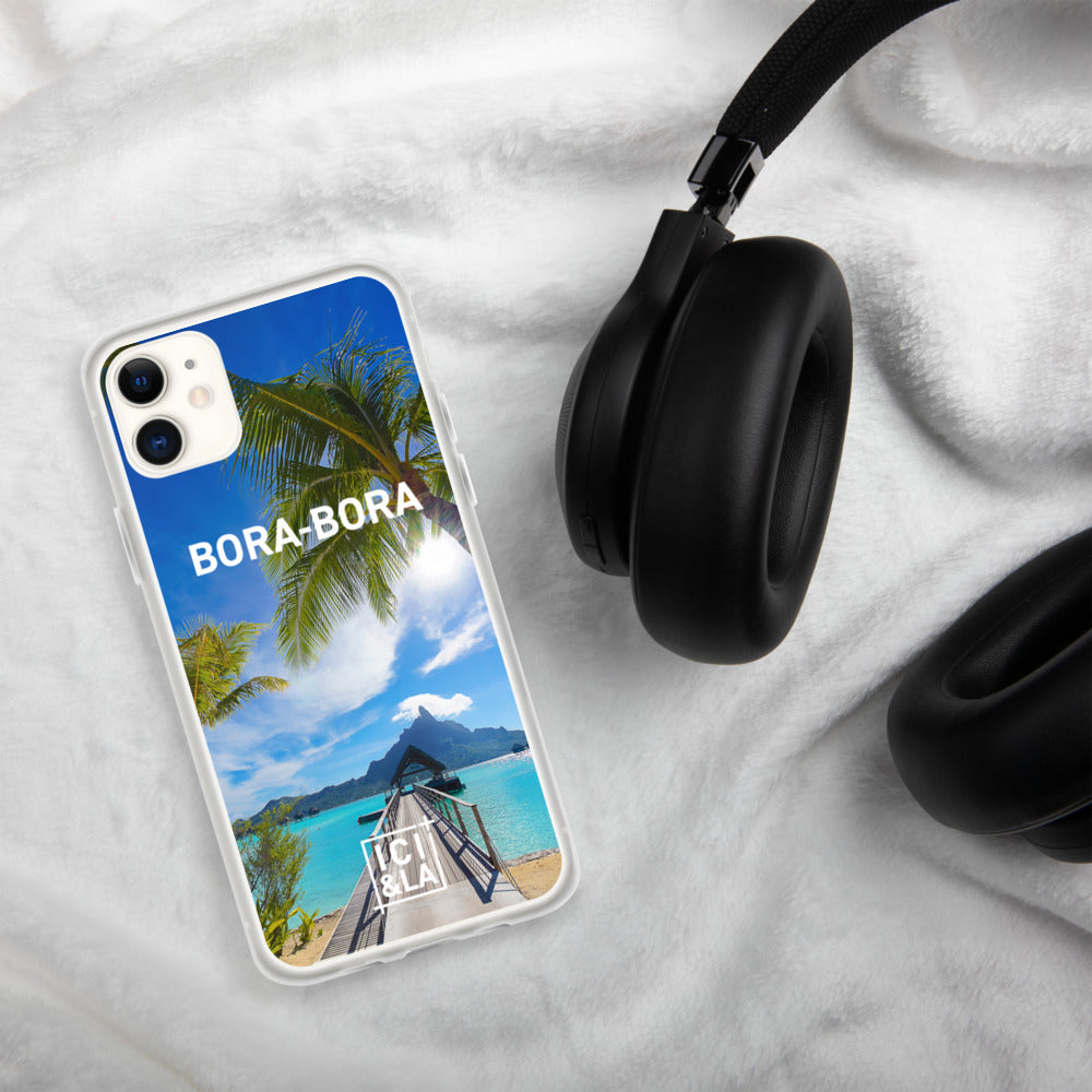 Coque iPhone Bora-Bora - Ici & Là - Polynésie - Ici & Là - T-shirts & Souvenirs de chez toi