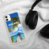 Coque iPhone Bora-Bora - Ici & Là - Polynésie - Ici & Là - T-shirts & Souvenirs de chez toi